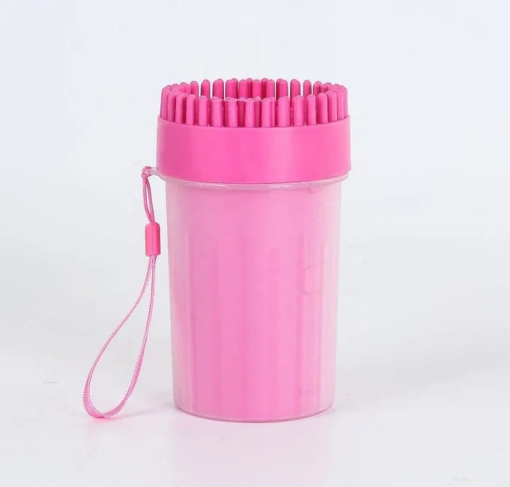 Pet Paw Cleaner Cup - Dog & Cat Foot Wash Brush