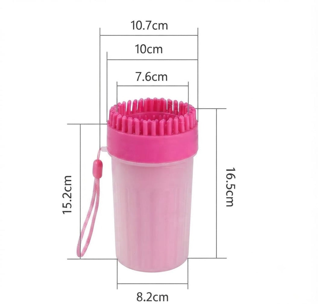 Pet Paw Cleaner Cup - Dog & Cat Foot Wash Brush