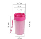 Pet Paw Cleaner Cup - Dog & Cat Foot Wash Brush