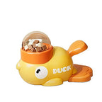 Cute Duck-Shaped Slow Feed Pet Bowl | Anti-Choking Dog & Cat Feeder with Interactive Food Puzzle Design