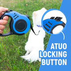 16FT Retractable Dog Leash with Non-Slip Handle