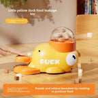 Cute Duck-Shaped Slow Feed Pet Bowl | Anti-Choking Dog & Cat Feeder with Interactive Food Puzzle Design