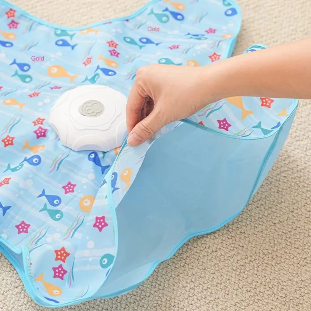 Interactive Cat Play Toy Mat 3-Style (Fish Duck Graffiti) | Motorized Pet Toy w/ 500-1200mAh Battery